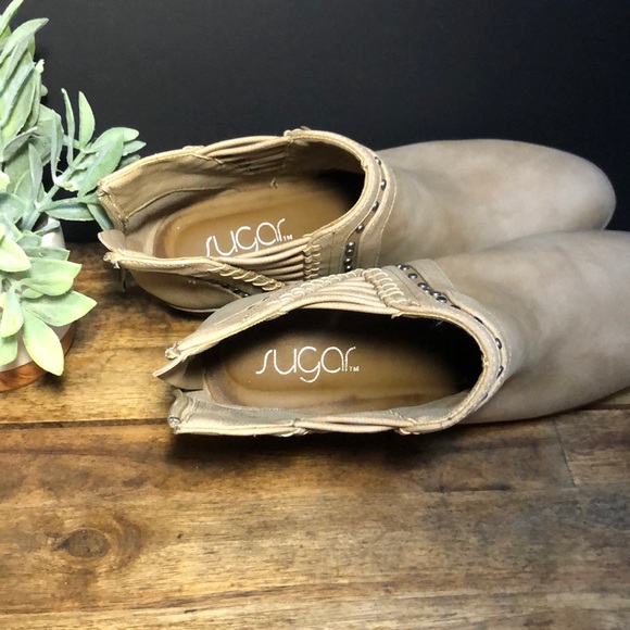 “Sugar” Boho ankle boots - Picture 6 of 12